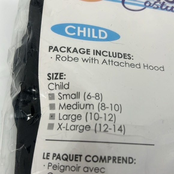 California costumes NWT girls large hooded robe - Picture 3 of 6